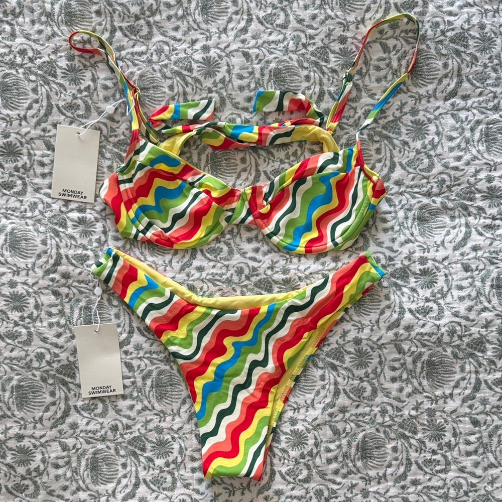 Monday Swimwear Maui Too and Byron Bottom Bikini
